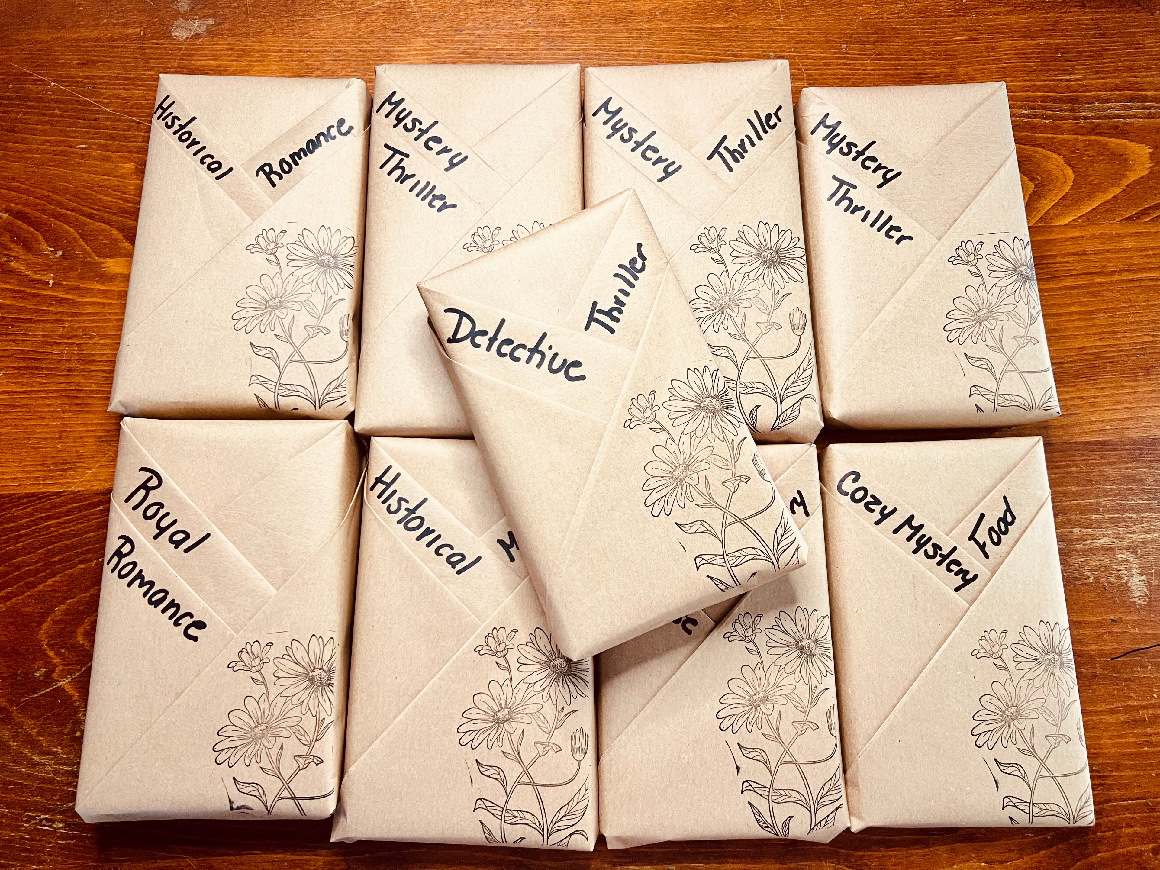Travel size Blind date with a book Pack of 10