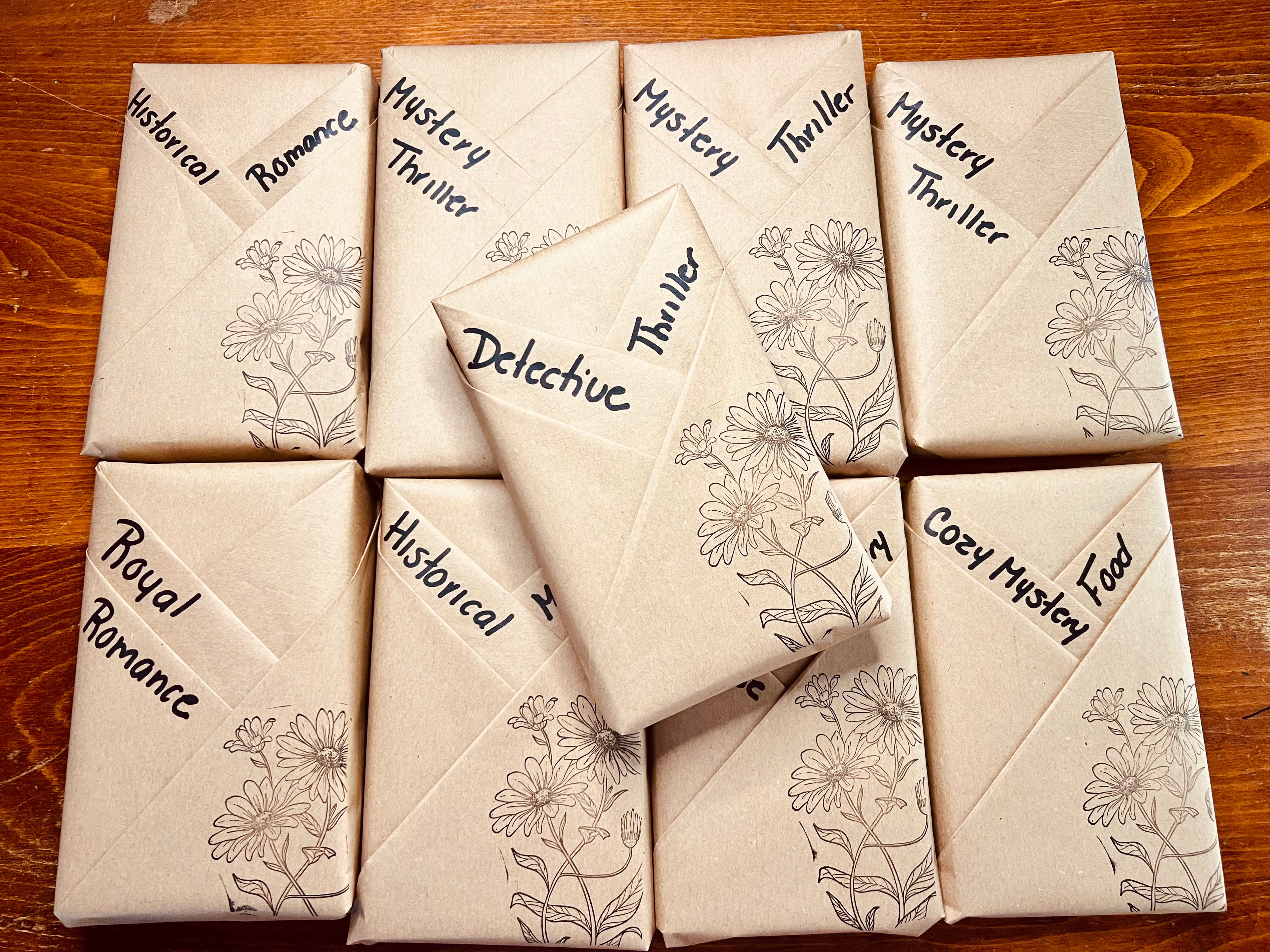Travel size Blind date with a book Pack of 10