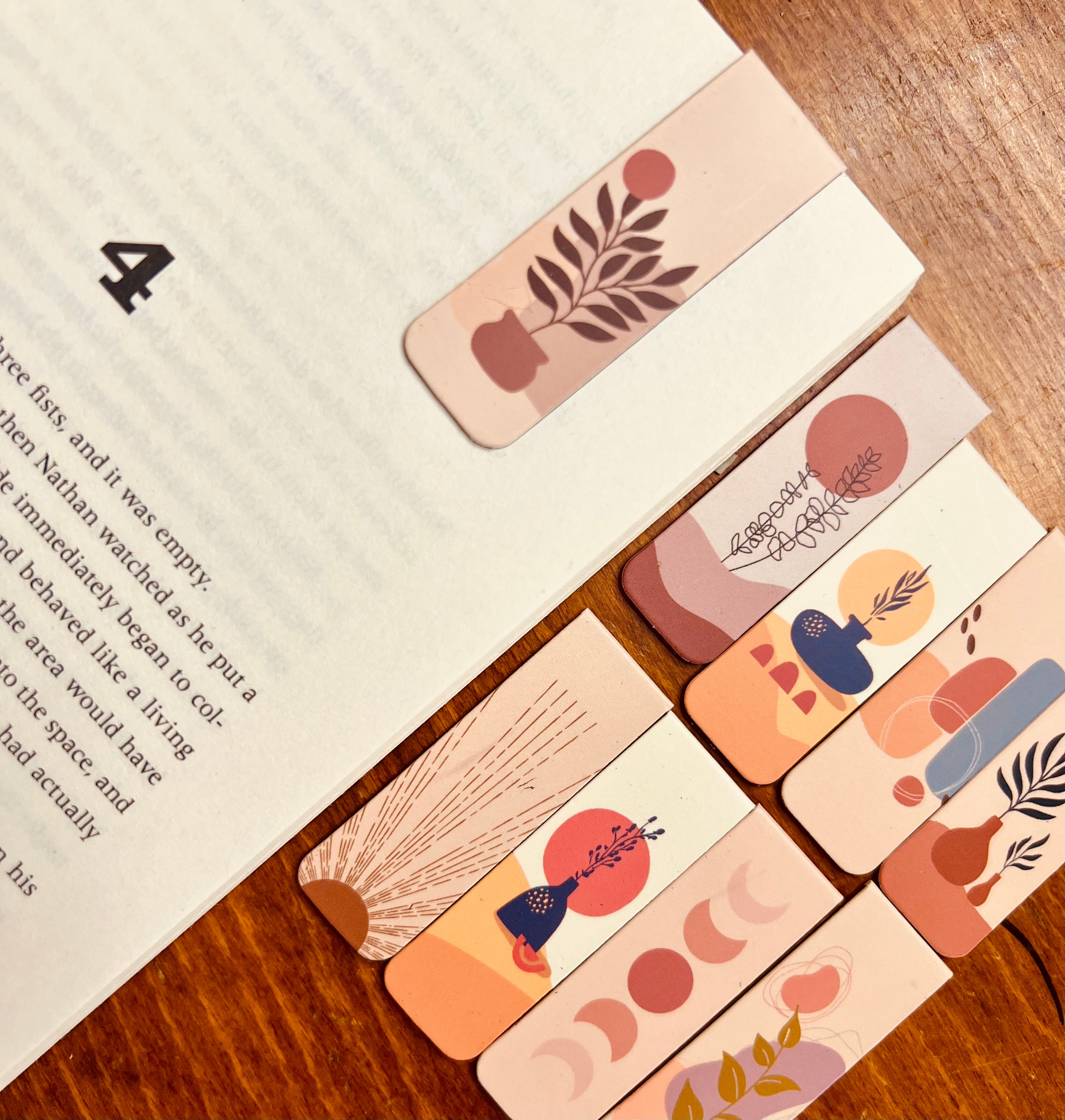 Magnetic bookmarks Pack of 24