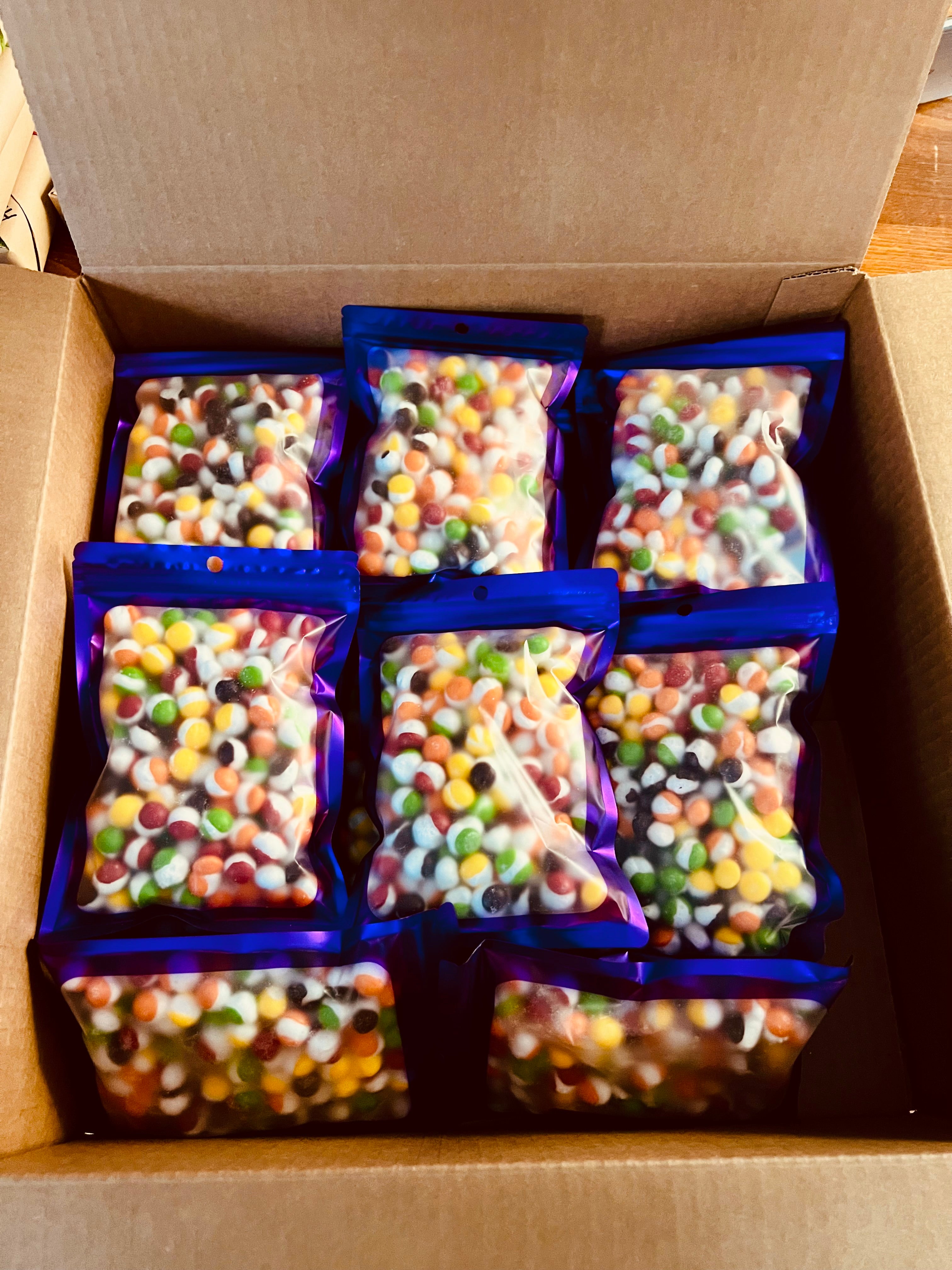 Wholesale Freeze dried skittles case of 12 / case of 24