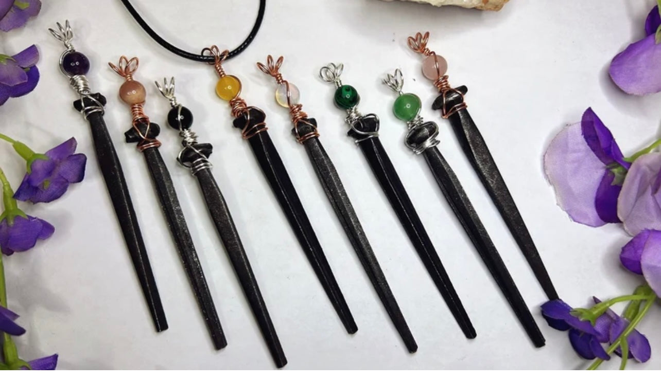 Coffin nail necklaces Single Necklace