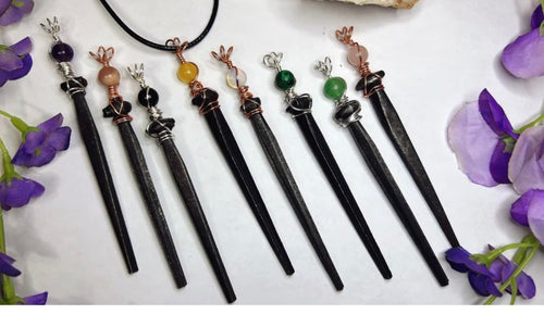 Coffin nail necklaces Single Necklace